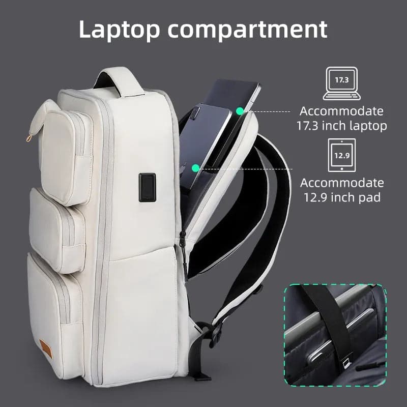 RoamPack Edge Laptop Backpack for 17" with USB Port, photo 10