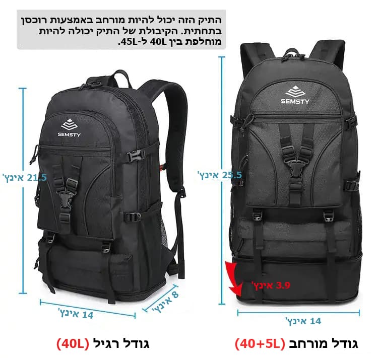 Corporate Pro Expandable Travel Backpack, photo 2