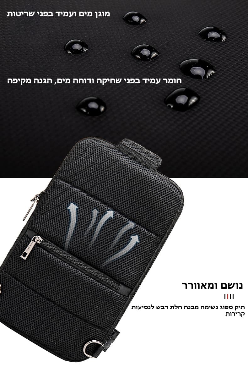 Ranger™ ProX 5L PU Leather Business Shoulder Bag, photo 3
