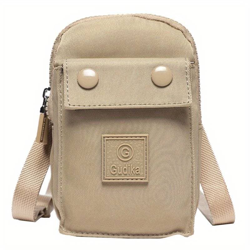 Zenitho™ Edge Water-Resistant Canvas Crossbody Bag
