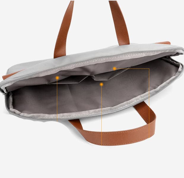 The Peak Pro Lightweight PU Leather Laptop Bag, 13" to 16", photo 9