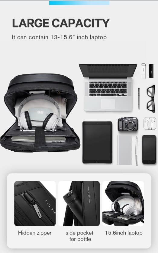 The Reelโข Anti-Theft Laptop Backpack, photo 8
