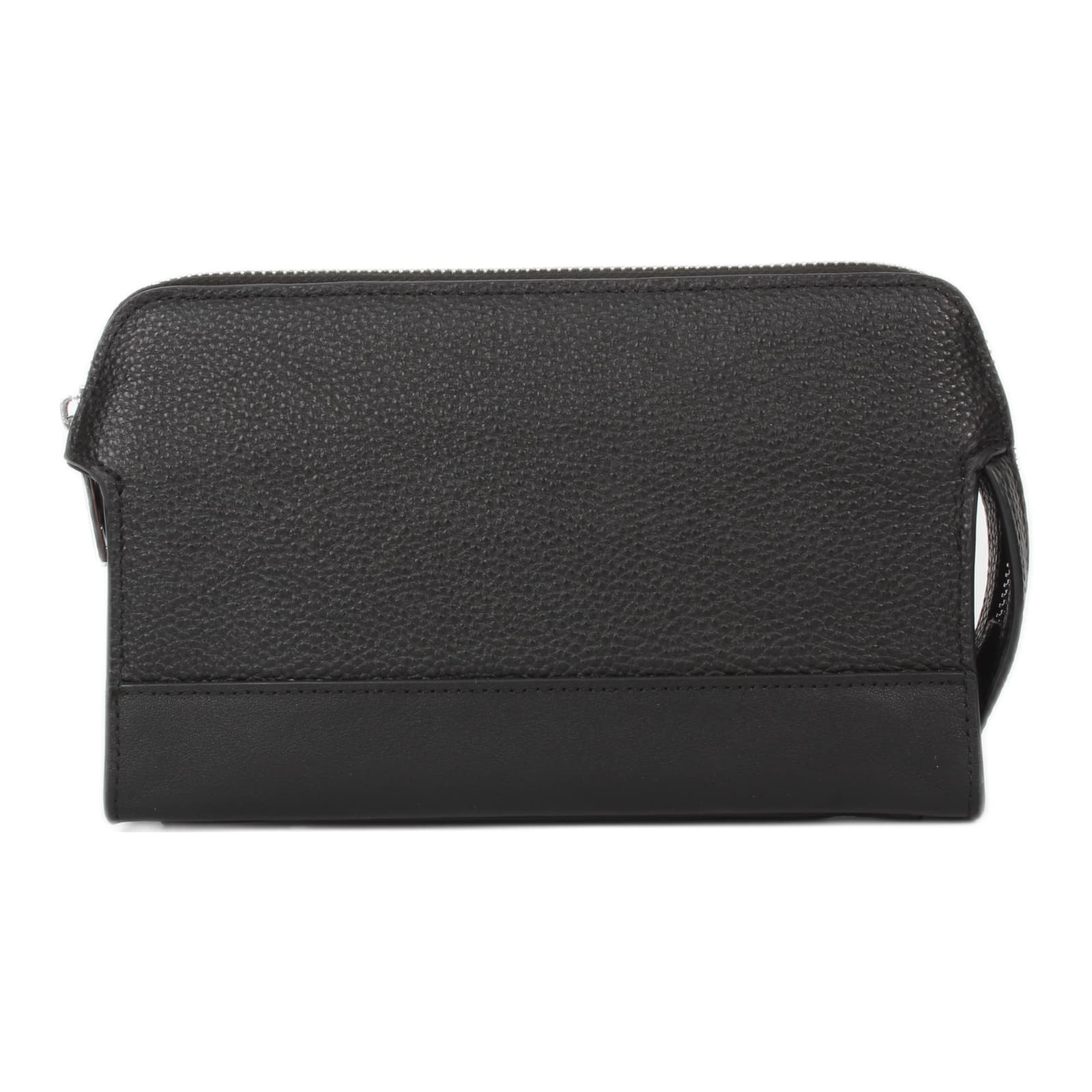Heidelberg Men's Genuine Leather Fingerprint Lock Clutch