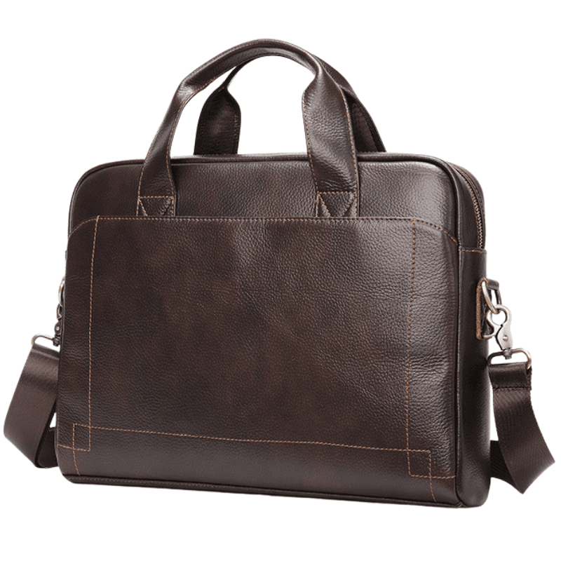 Quirvex™ Prestige 14" Genuine Leather Laptop Bag, photo 14