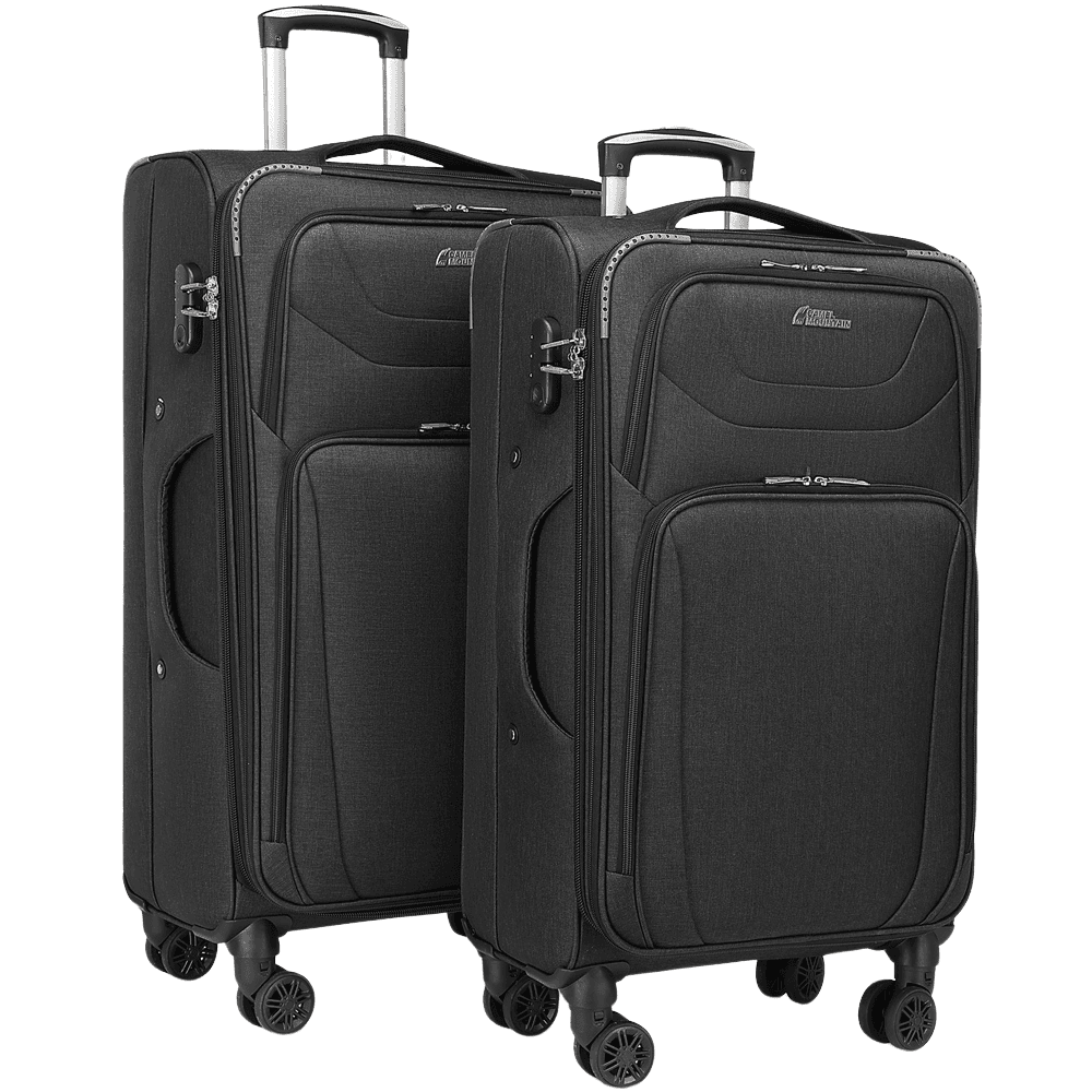 Americano Duo Soft Suitcase Set, 20" + 24"
