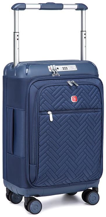 Camel Mountain Aura 24 inch Medium Suitcase with Front Opening, USB Port and TSA Lock, photo 5