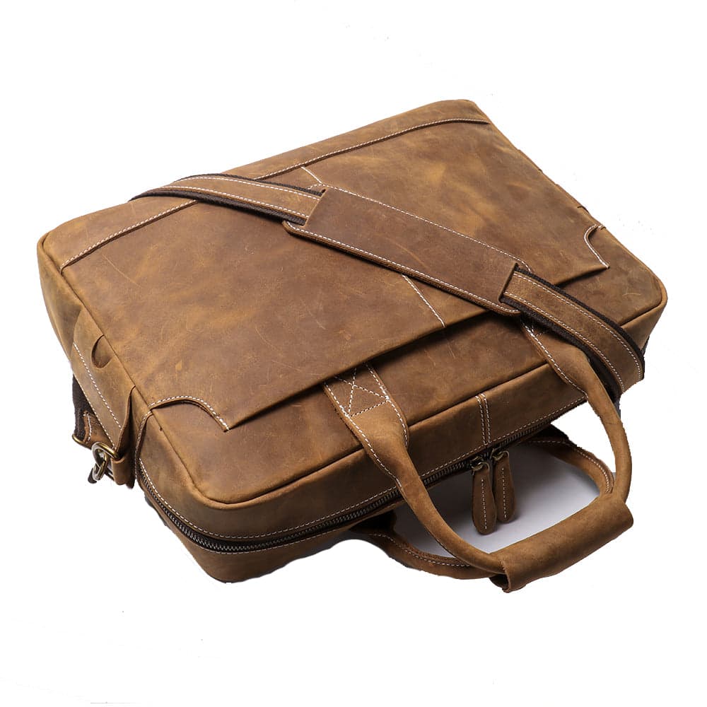 Dashr Plus 10L Genuine Leather Laptop Briefcase, photo 5