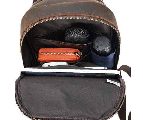 Amethyst™ Pro Genuine Leather Messenger Bag, photo 3