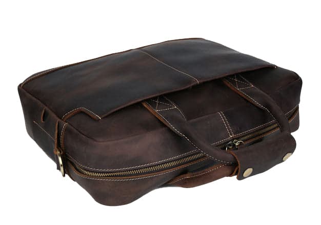 The Mike Pro 20L Genuine Leather Laptop Briefcase, photo 10
