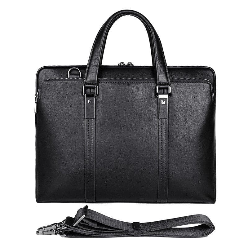 Helythor Plus 7L Genuine Leather Laptop Briefcase