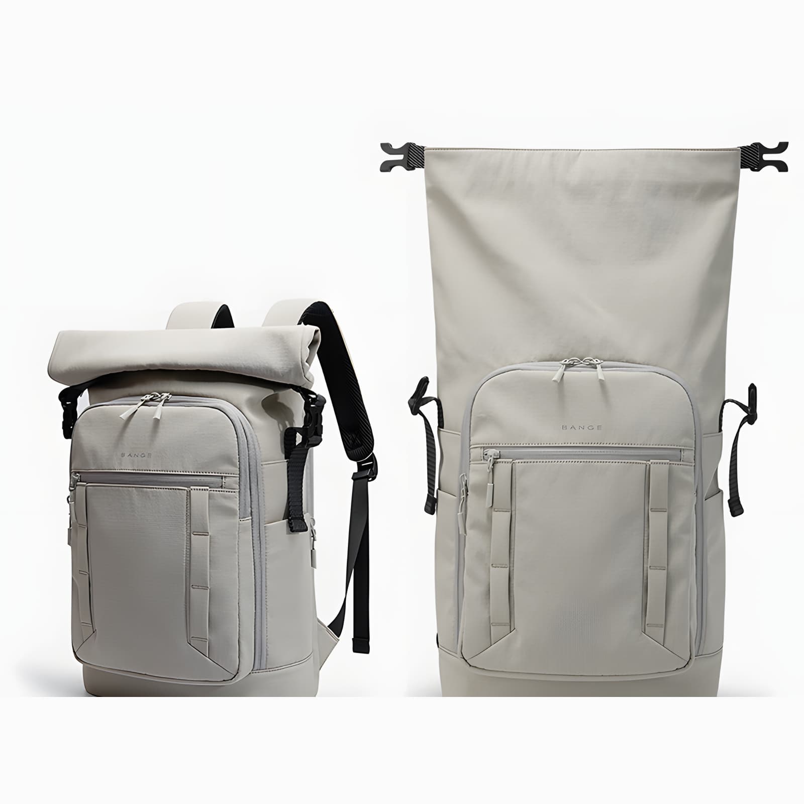 Vicenza Roll-Top Laptop Backpack, Expands 17 to 24 L, photo 11