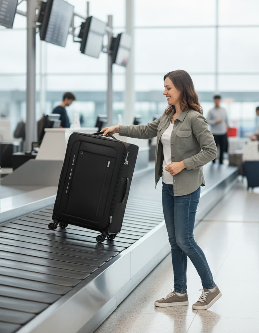Swiss System 24" Ultralight Soft-Shell Suitcase, photo 2