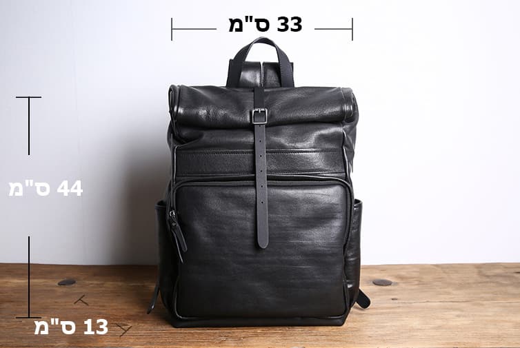 Helionisโข Leather Laptop Backpack, photo 2