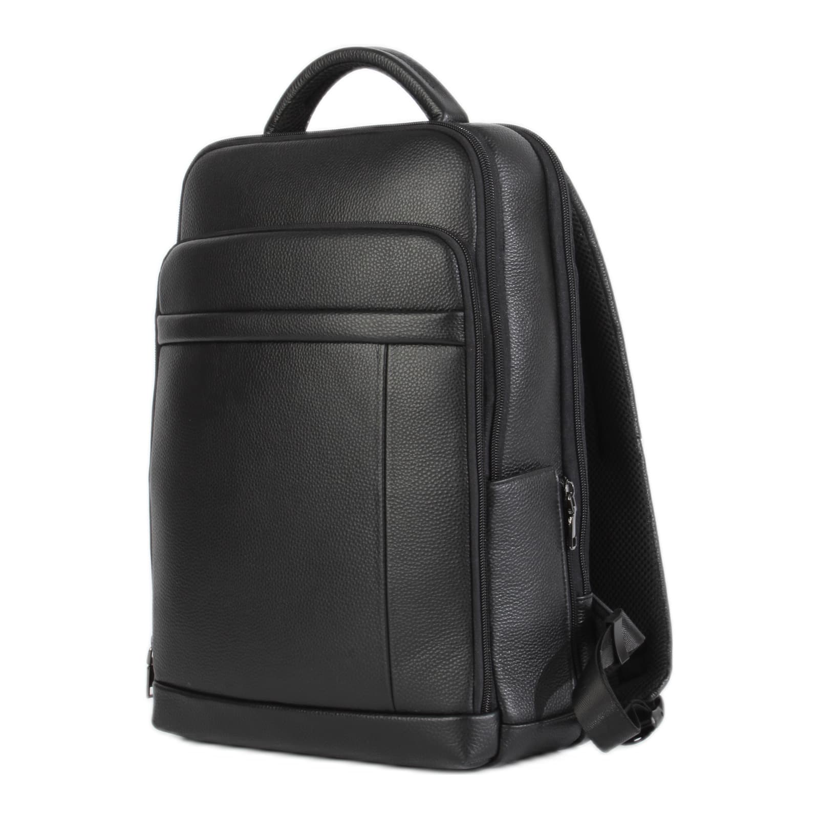 Zurich Genuine Leather Fingerprint Lock Backpack