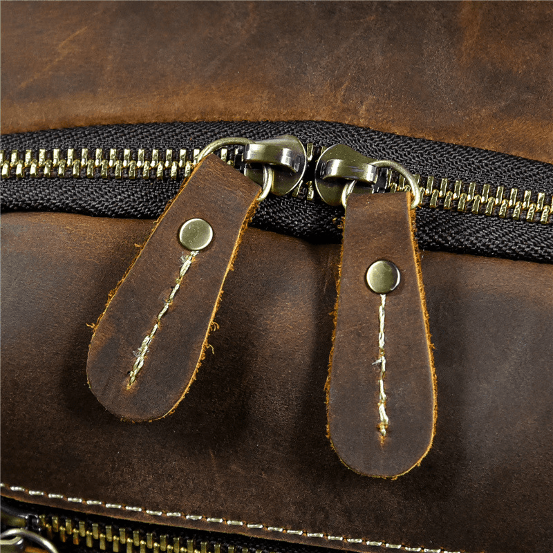 Vintageโข Pro Leather Laptop Backpack, photo 9