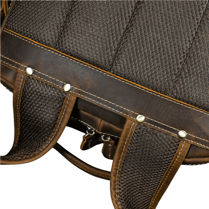 Vintageโข Pro Leather Laptop Backpack, photo 8