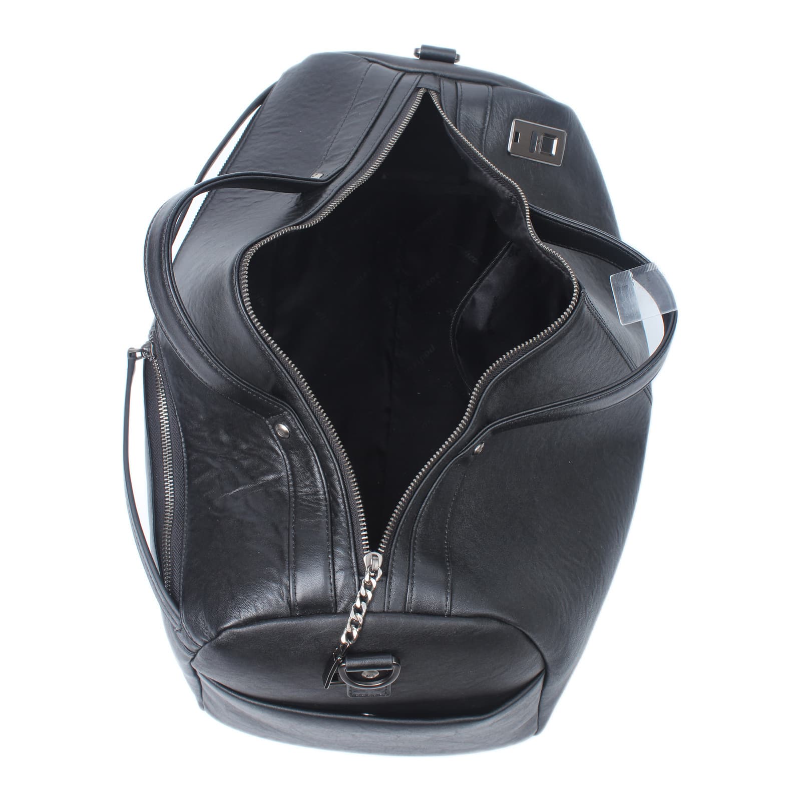 Davos PU Leather Fingerprint Lock Travel Bag, photo 5