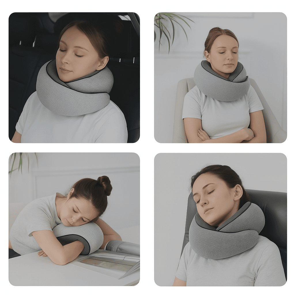 Solatrix™ Pro Memory Foam Travel Pillow, photo 2
