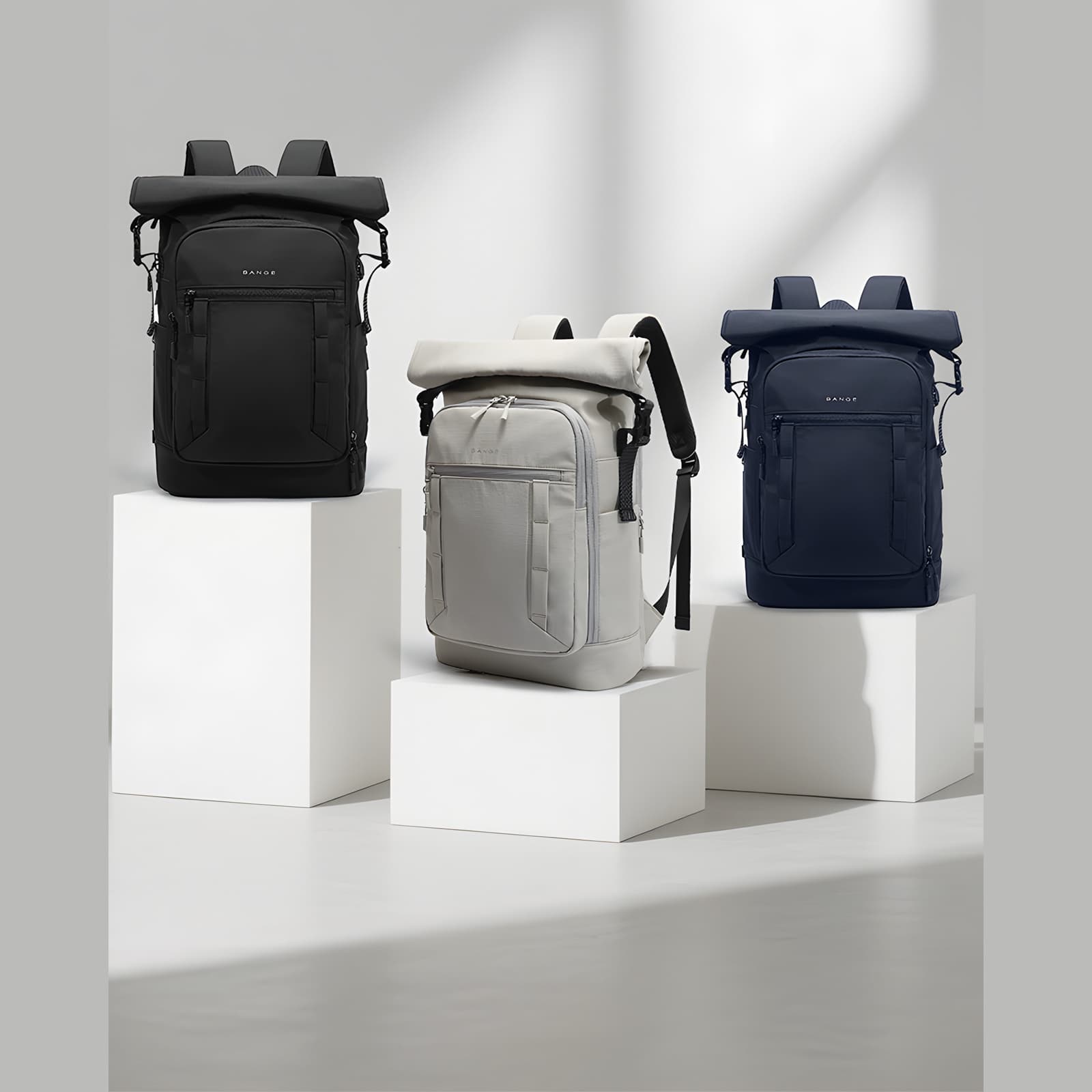 Vicenza Roll-Top Laptop Backpack, Expands 17 to 24 L, photo 10