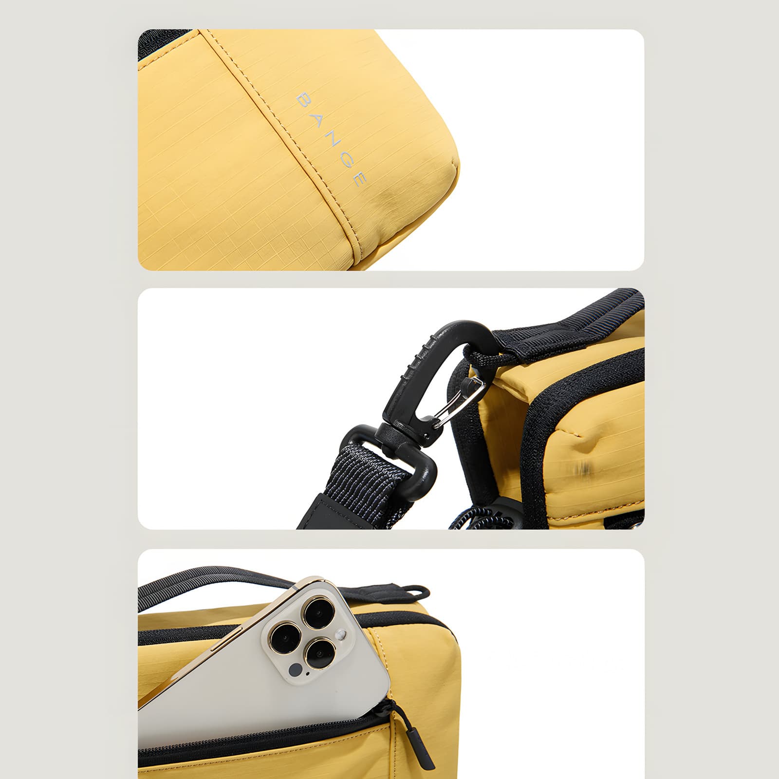 Matera Small Water-Repellent Crossbody Bag, photo 14