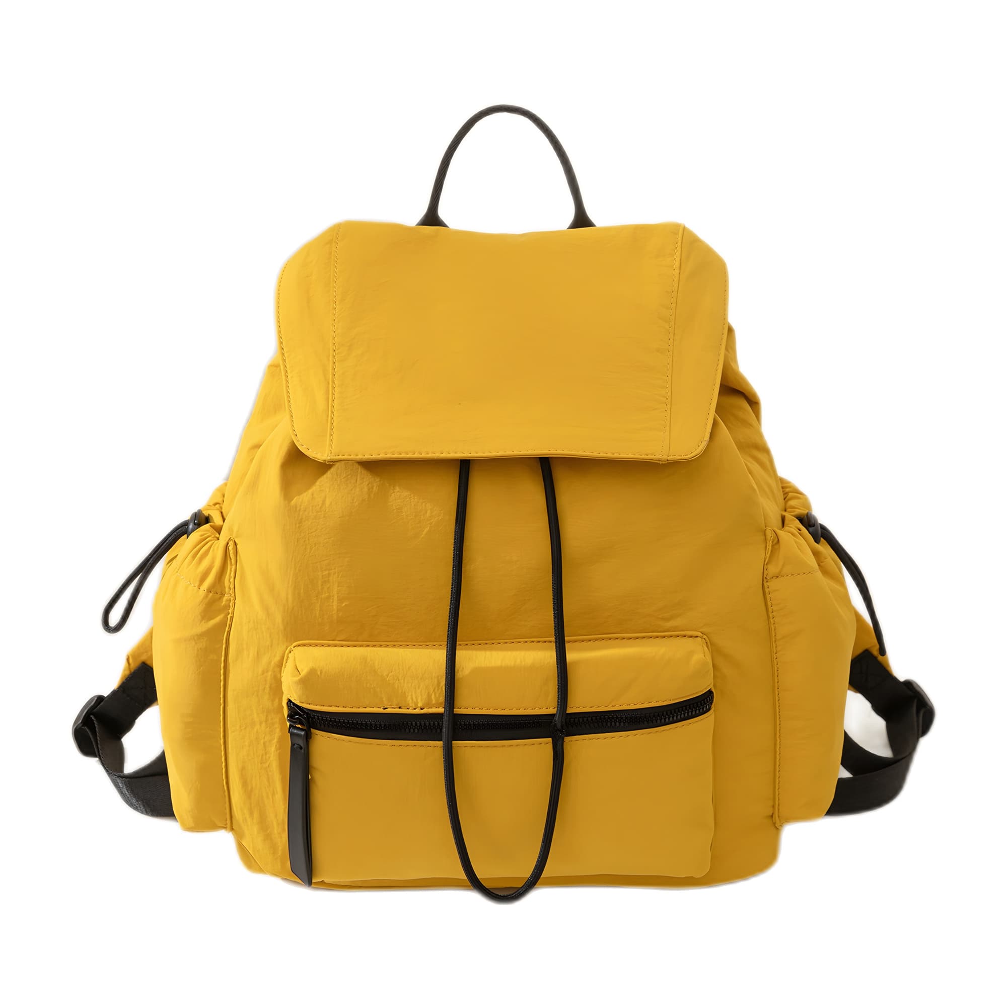 Malaga Women's Drawstring Flap Backpack with Anti-Theft Pocket, photo 3