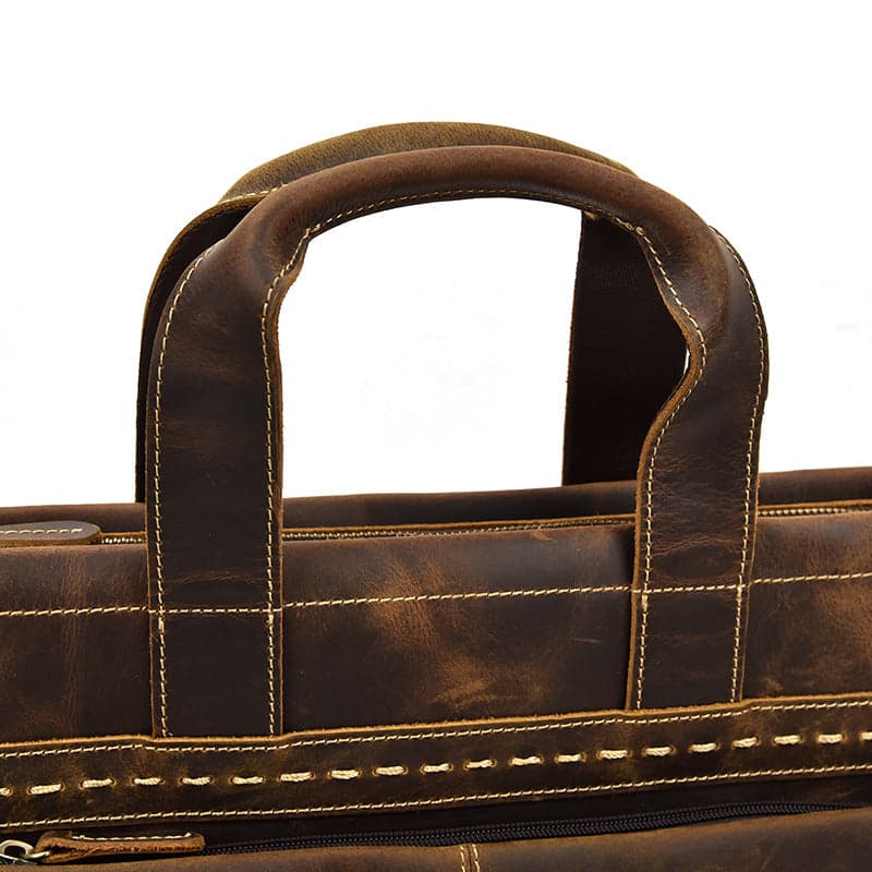 The Hyperflux Supreme Genuine Leather Laptop Briefcase for 16 Inch Laptops, photo 8