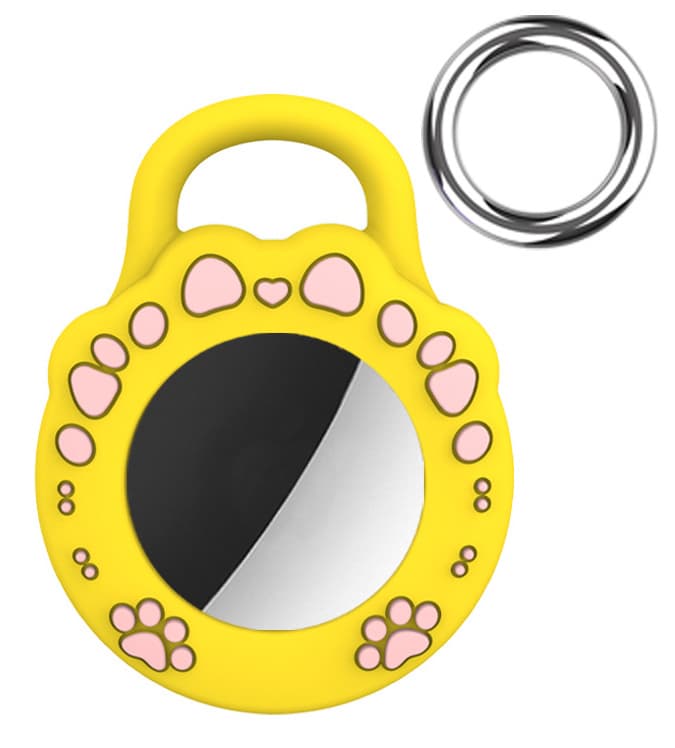 Nina Cat-Paw Silicone AirTag Keychain Case, photo 14