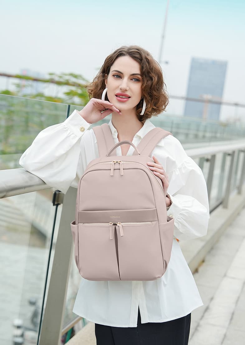 Vienna Women's Laptop Backpack with Two Main Compartments, photo 10
