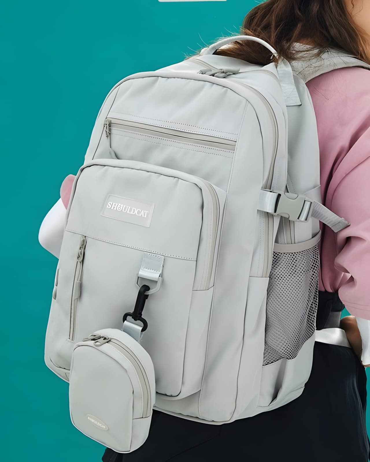 Empyrean Luxe 28L Anti-Theft Laptop Backpack with Trolley Strap, photo 12