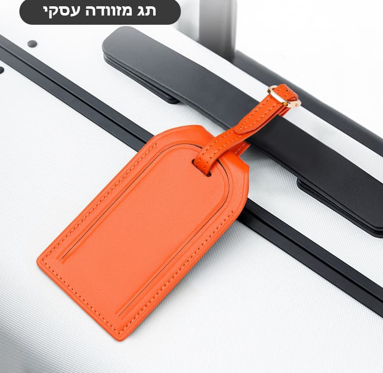 Ignyros Leather AirTag Luggage Tag, photo 5