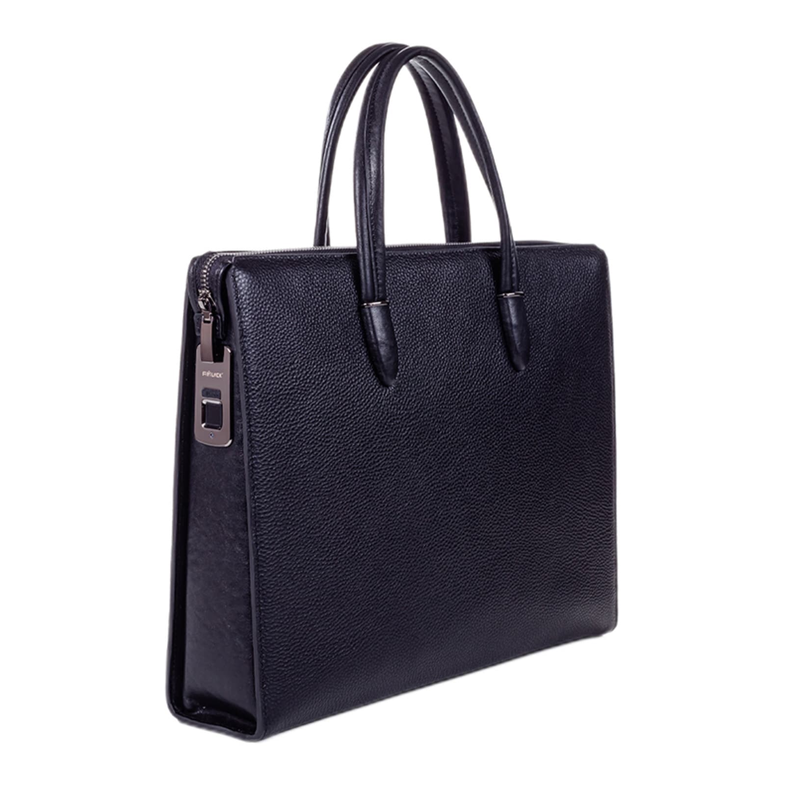 Geneva Genuine Leather Fingerprint Lock Briefcase, photo 7