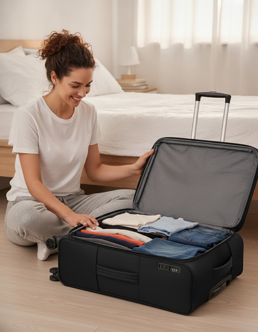 Swiss System 24" Ultralight Soft-Shell Suitcase, photo 12
