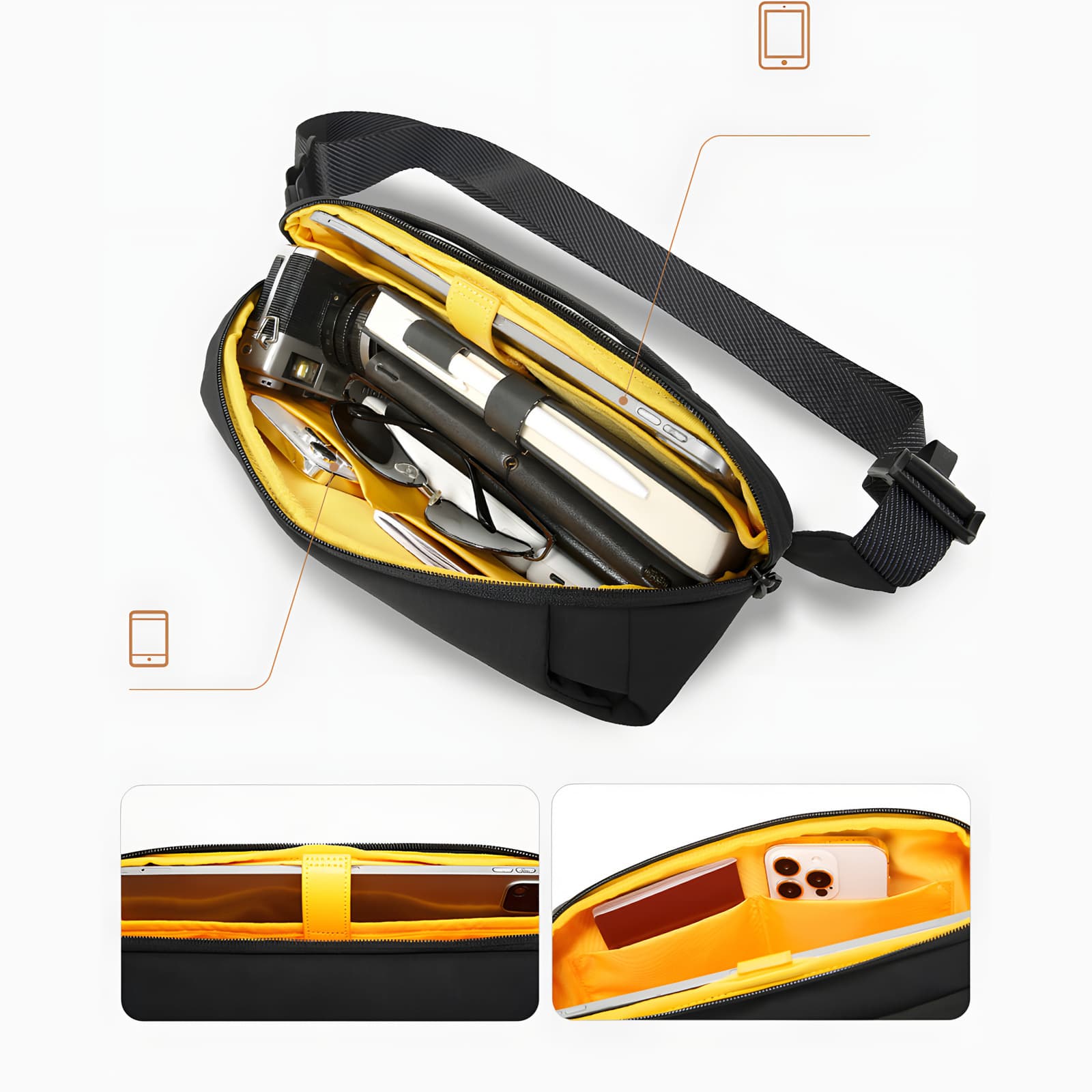 Udine Chest Bag for Tablets up to 11 Inches, photo 14