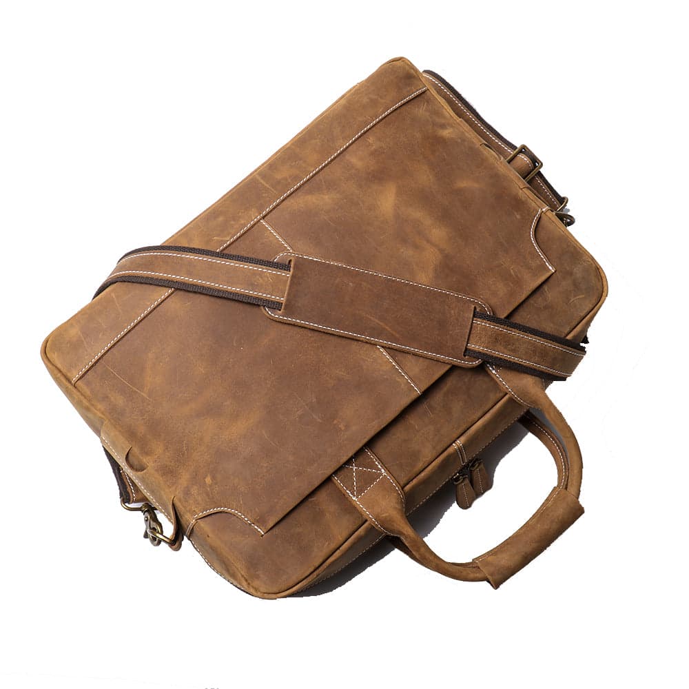 Dashr Plus 10L Genuine Leather Laptop Briefcase, photo 6