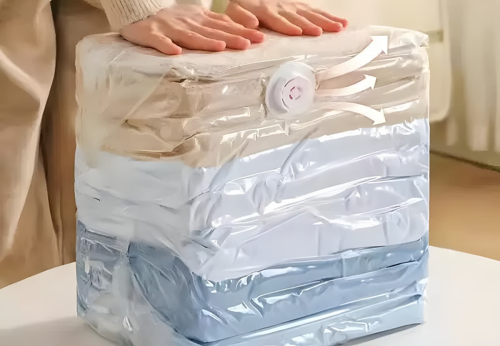 Evora 3D Cube Vacuum Storage Bags, No Pump Needed, photo 5