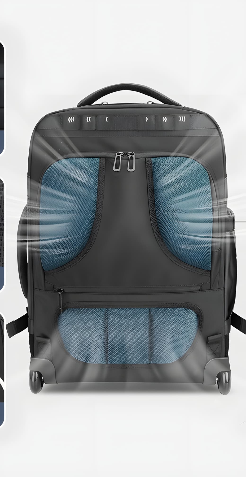 Rotterdam Men's Wheeled Laptop Backpack with TSA Lock, photo 11