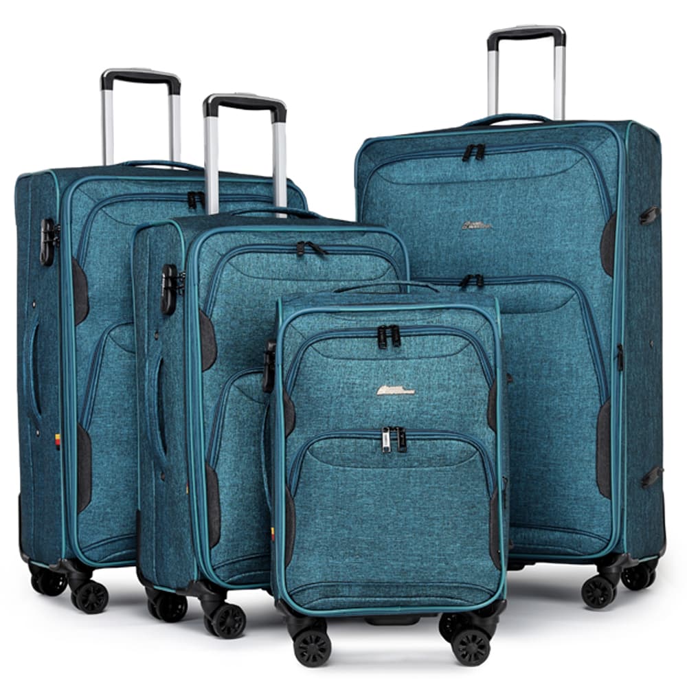 Camel Mountain Platinium Four-Piece Expandable Softshell Suitcase Set, 20 to 32 inch, photo 19