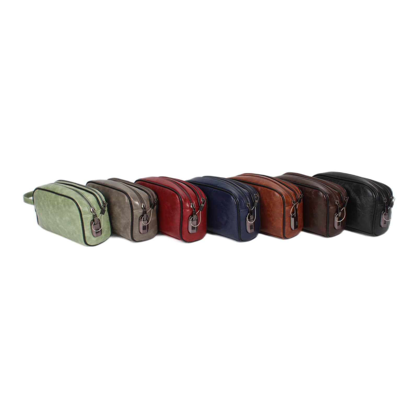 Mannheim Men's Faux Leather Fingerprint Lock Clutch, photo 16
