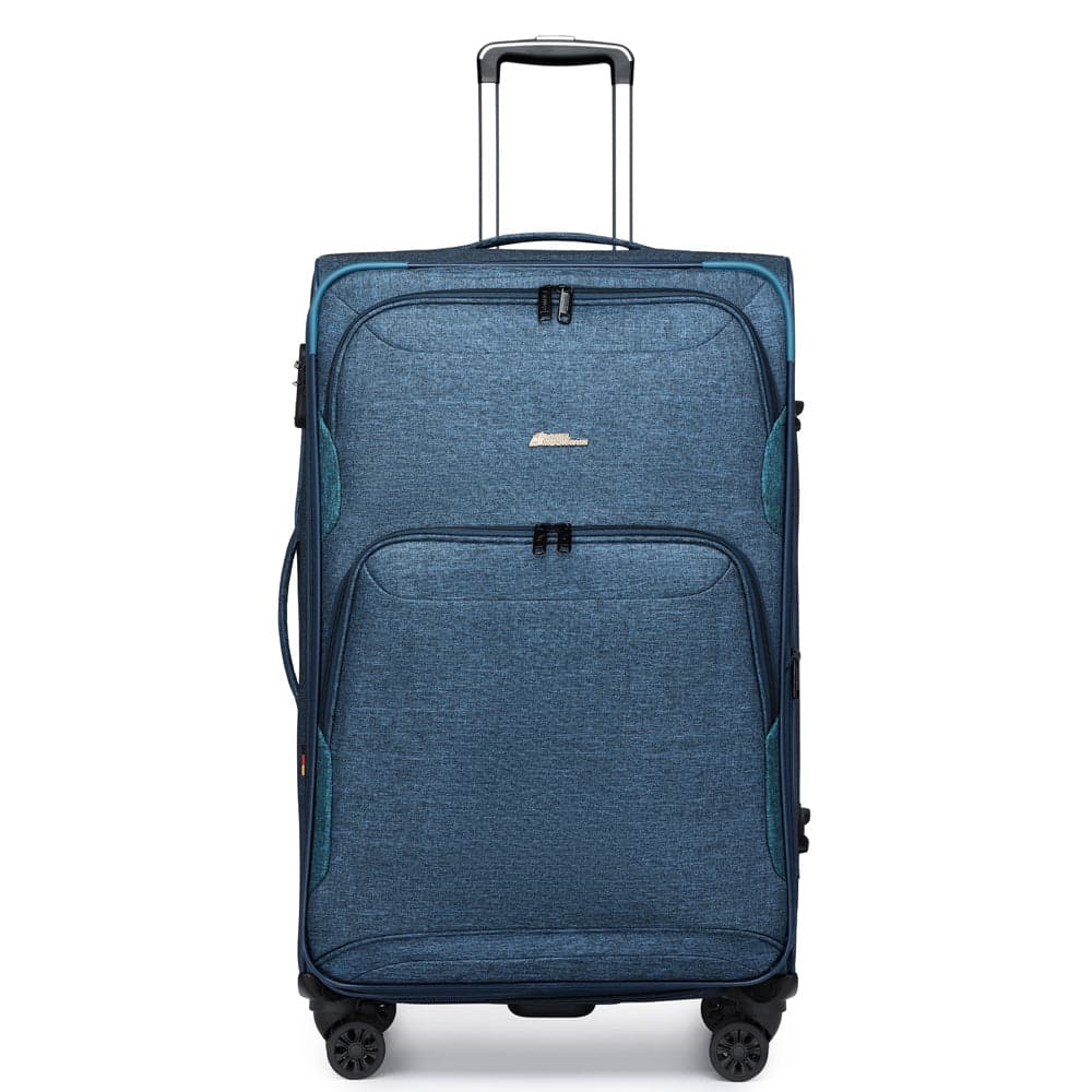 Camel Mountain Platinium 24 inch Expandable Softshell Medium Suitcase, 80 L, photo 2