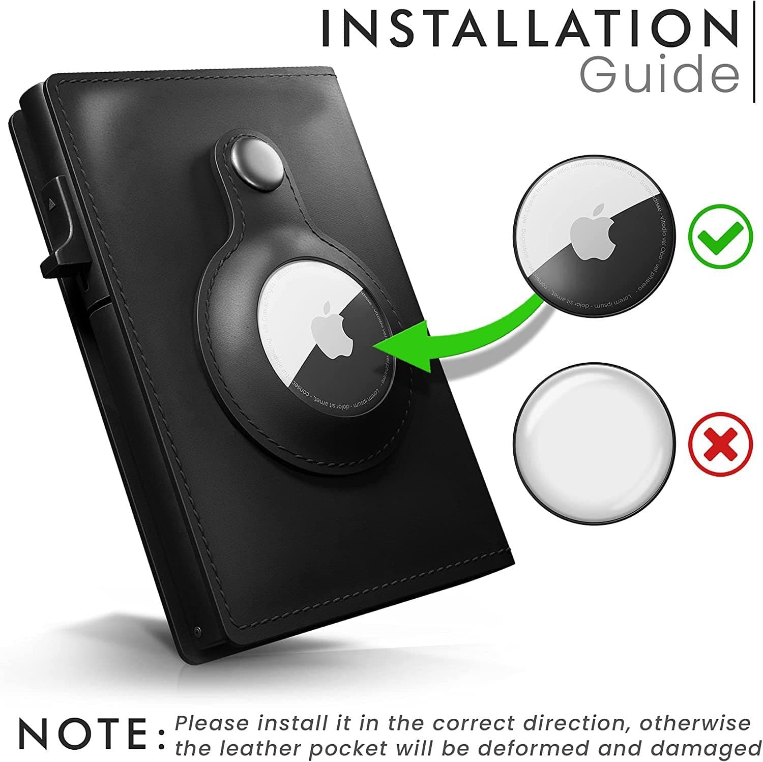 The Dudesโข Pro AirTag Wallet with RFID Protection, photo 12