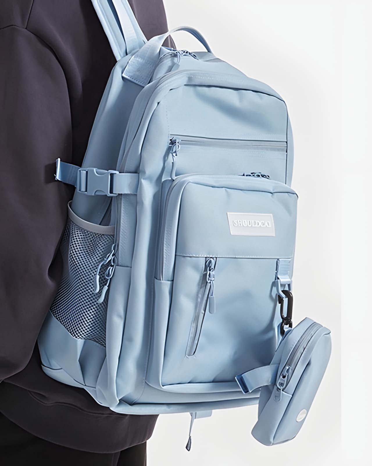 Empyrean Luxe 28L Anti-Theft Laptop Backpack with Trolley Strap, photo 17