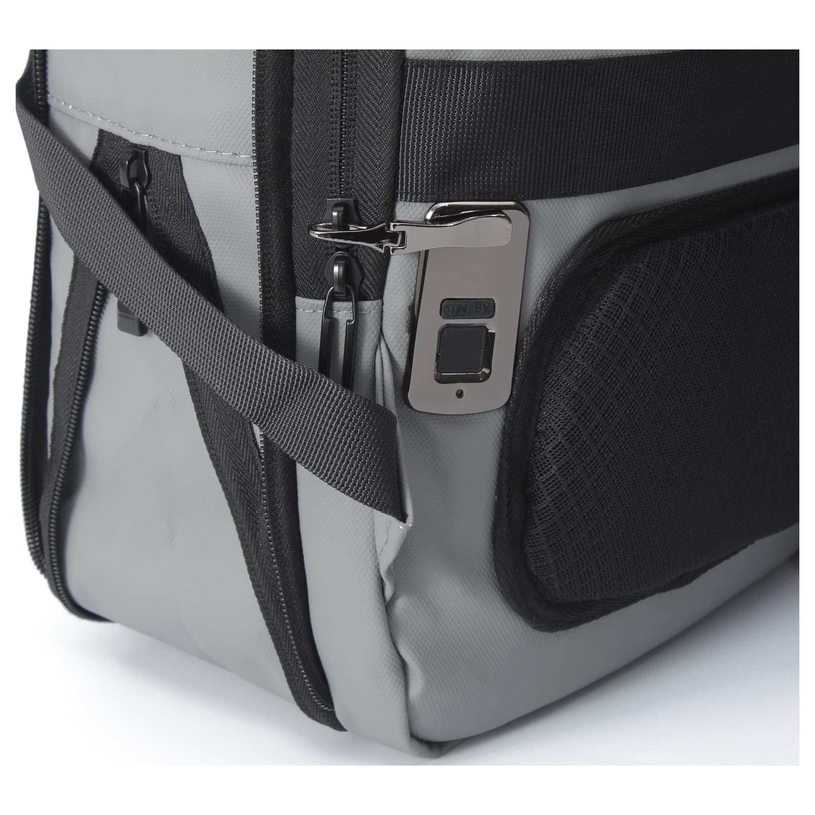 Basel Expandable Fingerprint Lock Backpack, Water-Repellent, photo 5