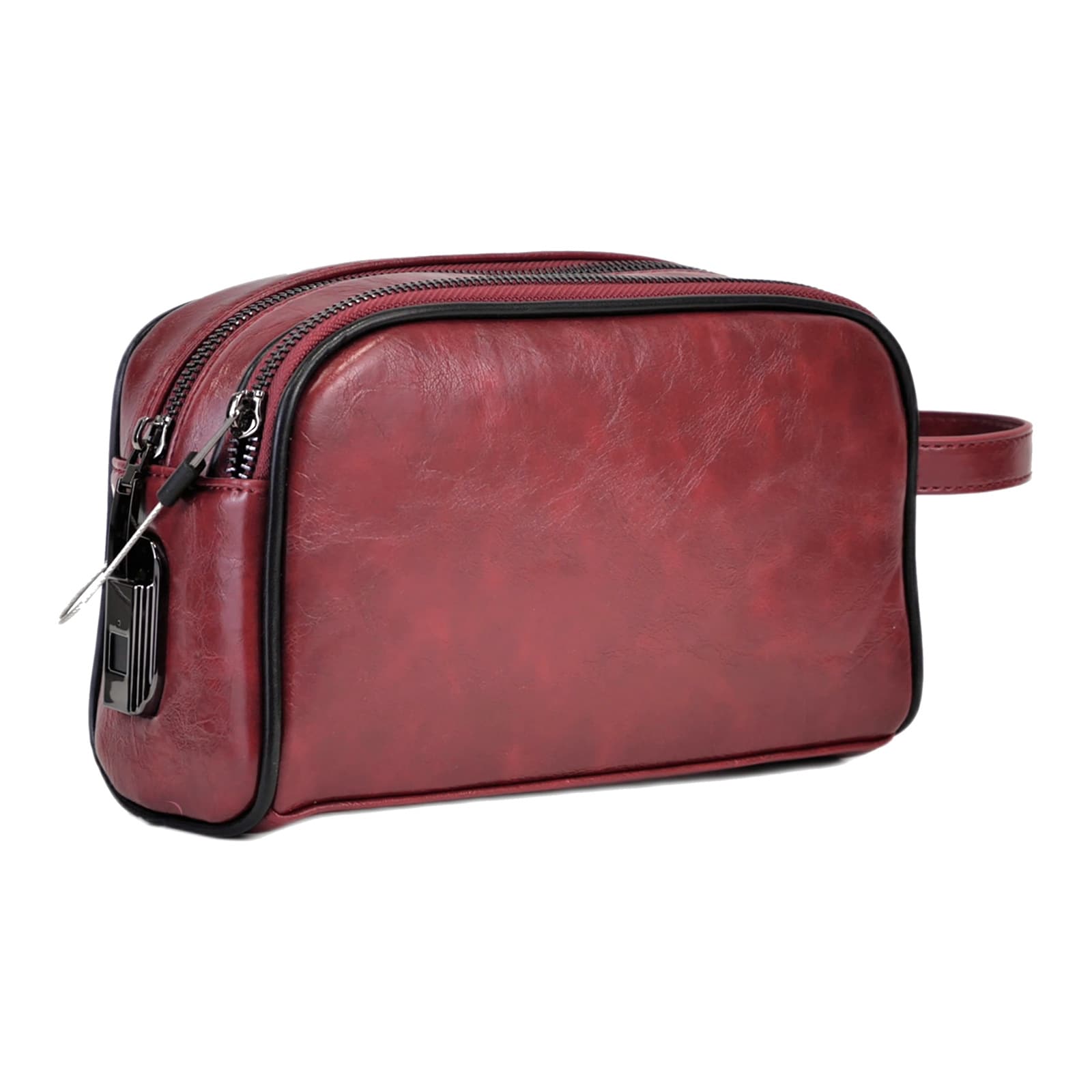 Mannheim Men's Faux Leather Fingerprint Lock Clutch, photo 17