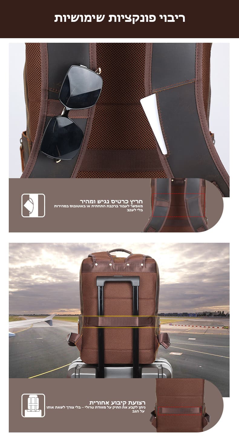 Iridonar Xtreme 22L Laptop Backpack with USB Port, photo 5