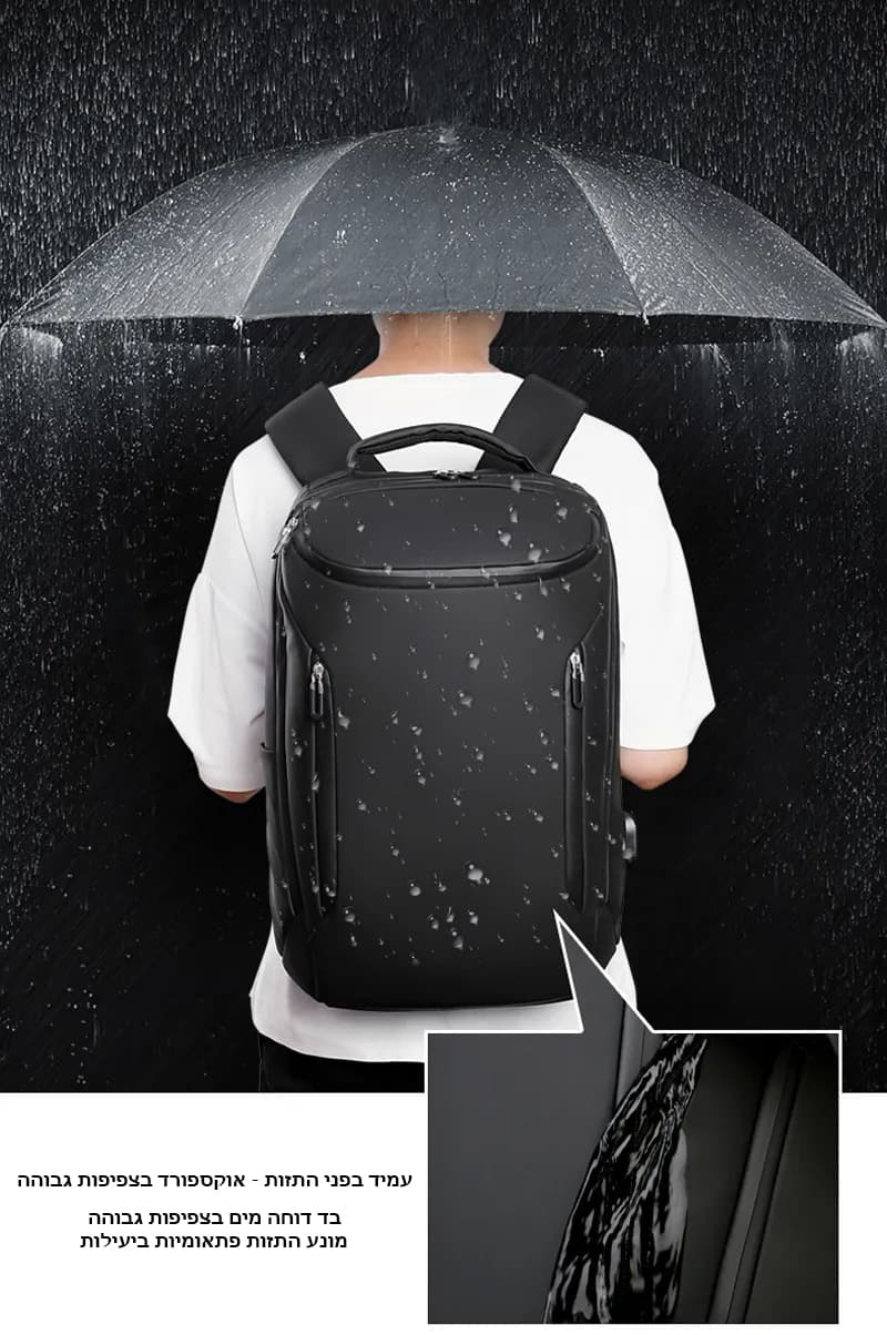 Insertโข Pro Business Laptop Backpack with USB Port, photo 7
