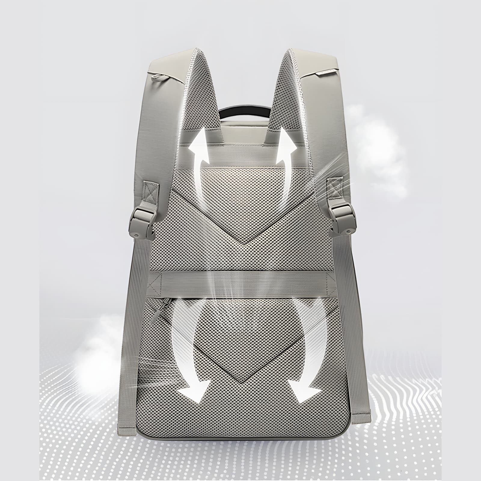 Brescia Flap-Top Laptop Backpack with Buckle, photo 14