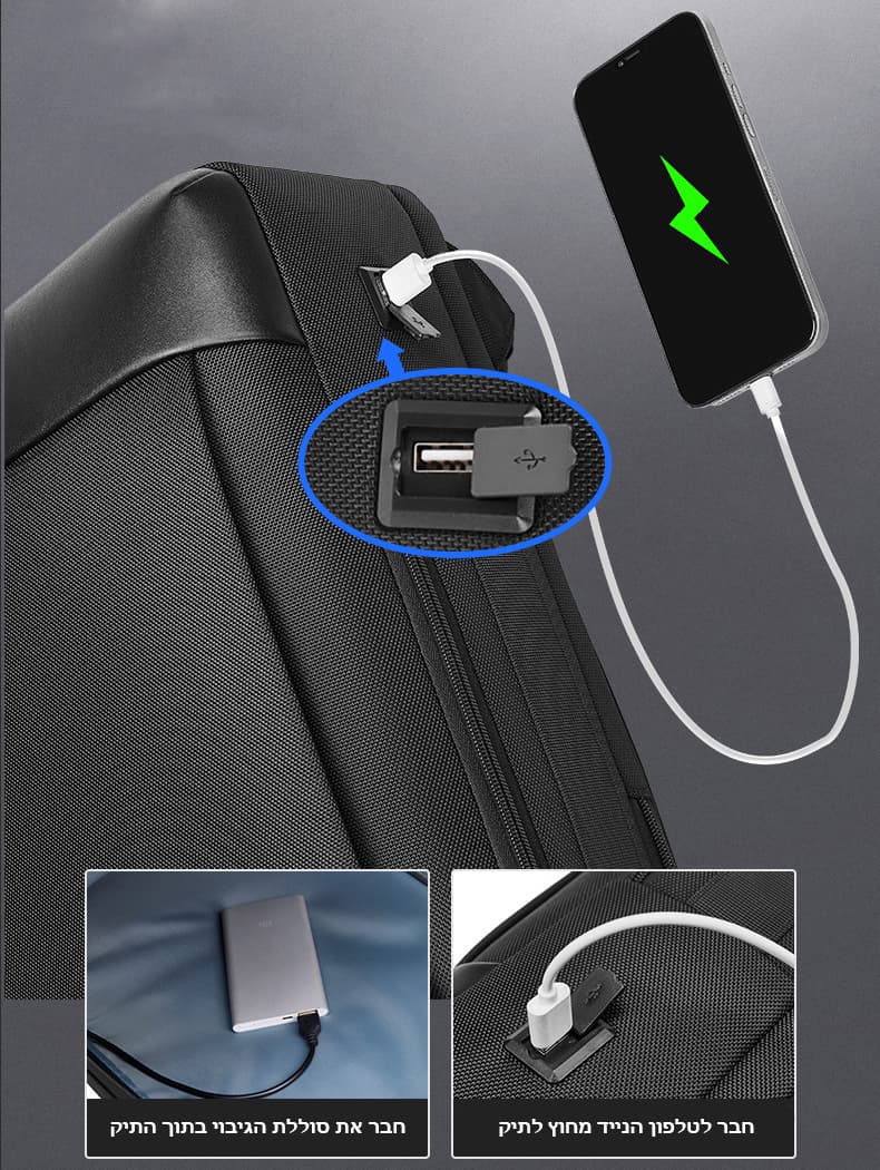 Ventra ProX 22L Laptop Backpack with USB Port, photo 6
