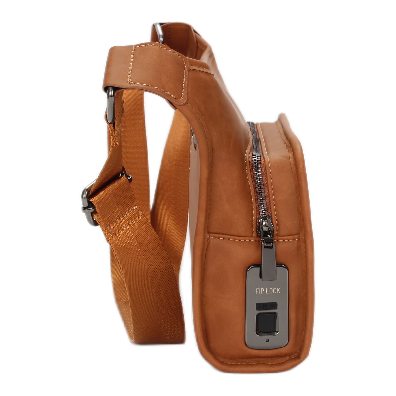 Aarau PU Leather Fingerprint Lock Chest and Waist Bag, photo 11