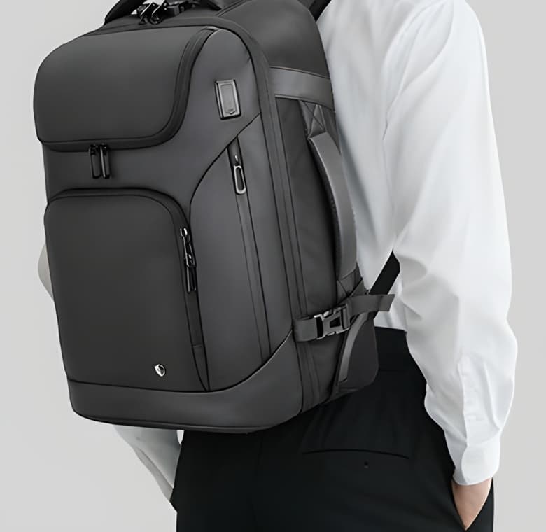 Rotterdam Men's Wheeled Laptop Backpack with TSA Lock, photo 7