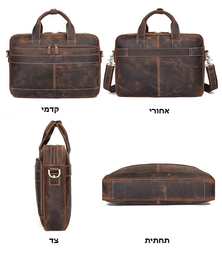 Valley Max 10L Genuine Leather Laptop Briefcase, photo 7